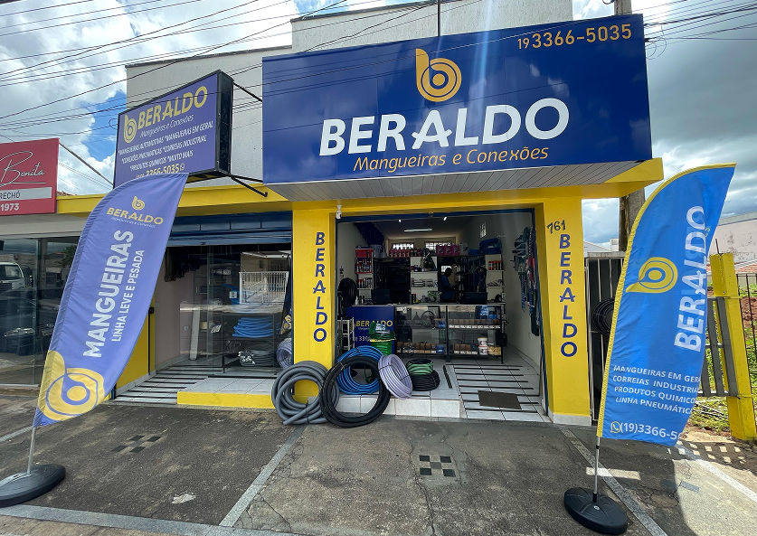 Loja Beraldo Mangueiras e Conexões – São João da Boa Vista